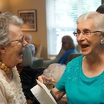 Sage Independence residents socializing