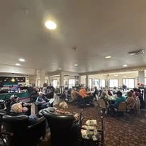 The Rio Grande Gracious Retirement Living Hawthorn Senior Independent Living in Rio Rancho residents gathered