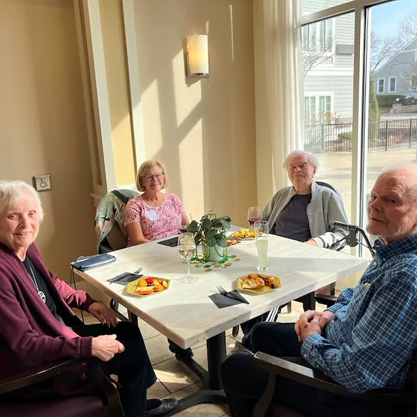 Waters on 50th residents celebrating St. Patrick's Day