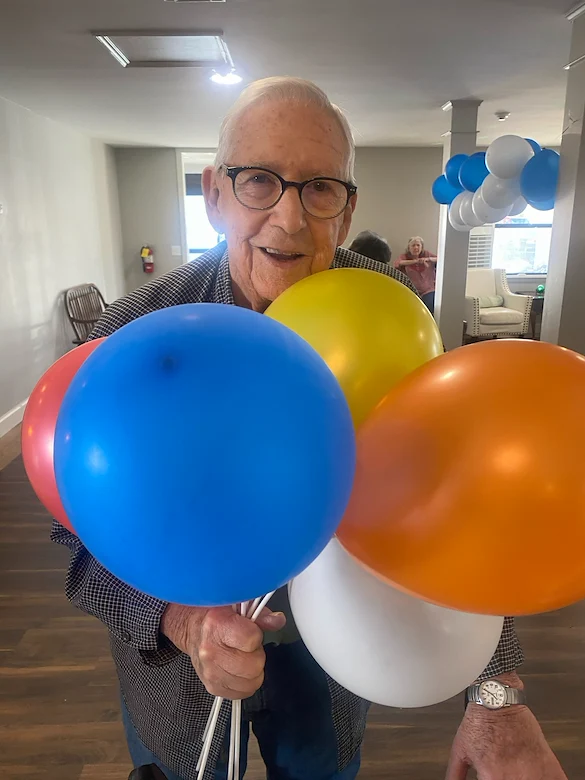 Charter Senior Living of Chattanooga happy resident