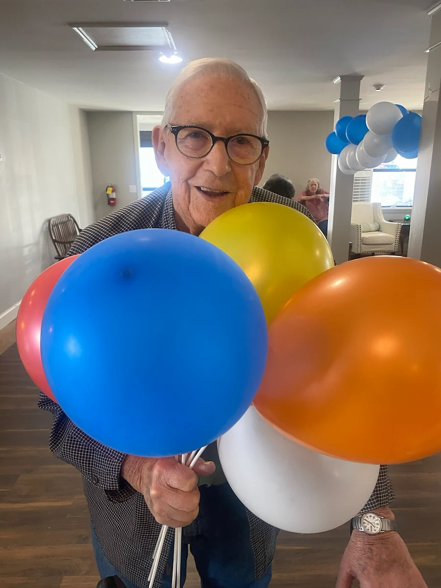 Charter Senior Living of Chattanooga happy resident