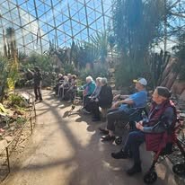 Ascension Living Alexian Village of Milwaukee Senior Living in Wisconsin residents attending an outting to a garden