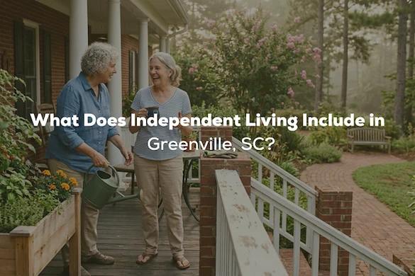 What Does Independent Living Include in Greenville, SC?