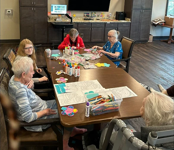 The Legacy of DeForest, WI, resident activity - coloring