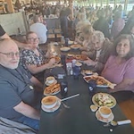 Albany Senior Living by Cogir, assisted living and respite care community in Albany, OR, residents at dinner