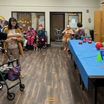 Avamere at Park Place Assisted Senior Living in Tigard, Oregon, residents enjoying community activities