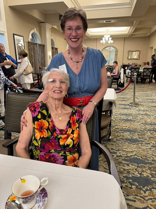 Parkway Place Senior Living celebration and tea for Mother's Day