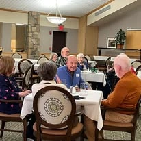 Ascension Living Alexian Village Tennessee Senior Living, independent living, assisted living, memory care, and continuing care retirement community (CCRC) in Signal Mountain, TN, residents socializing