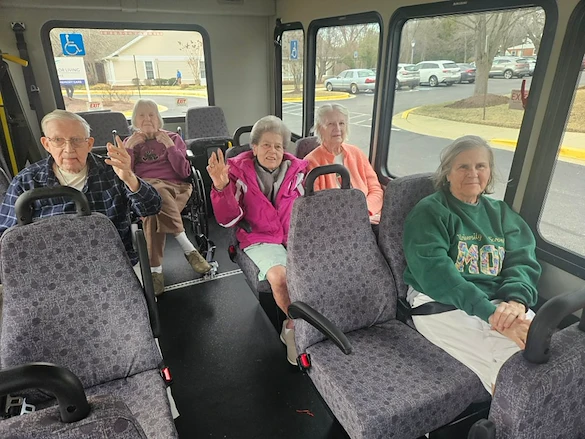 Charter Senior Living of Bowie residents enjoy fun outings