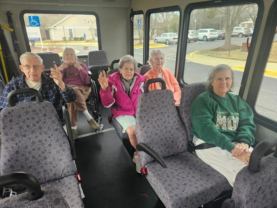 Charter Senior Living of Bowie residents enjoy fun outings