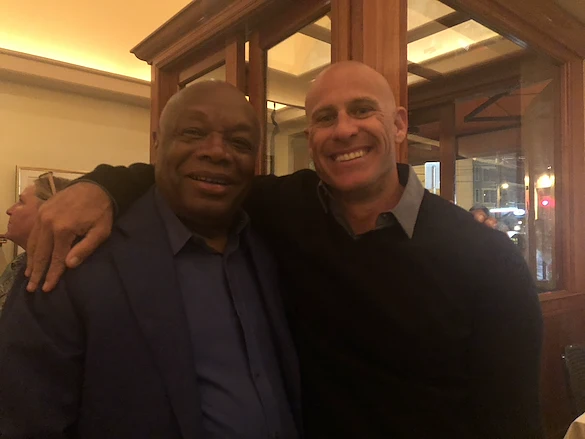 Matt with Mayor: Seniors Helping Seniors South Bay
