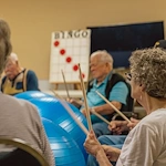 Vineyard Park of Port Orchard residents making music