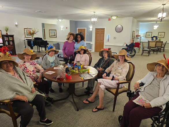 The Glenwood of Gainesville, Florida, resident engagement and residents socializing