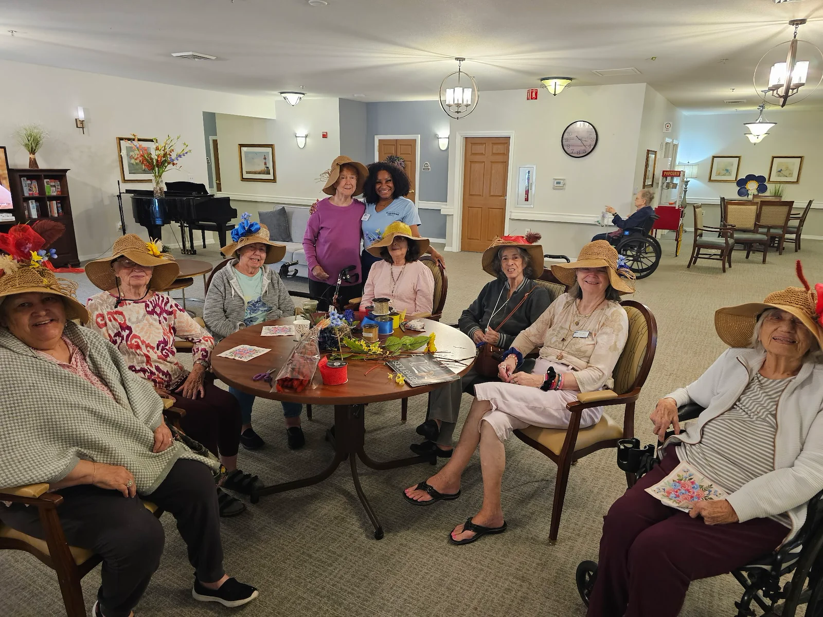 The Glenwood of Gainesville, Florida, resident engagement and residents socializing