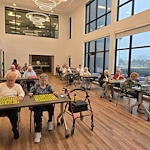 Astral at Franklin, senior living community offering independent living, assisted living, and memory care in Franklin, IN, resident activity - Bingo