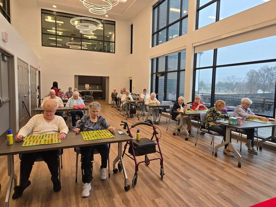 Astral at Franklin, senior living community offering independent living, assisted living, and memory care in Franklin, IN, resident activity - Bingo