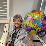 Charter Senior Living of Chattanooga resident celebrating birthday