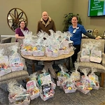 Liberty Place Residents Make Easter Baskets for Children of Reach Out Lakota