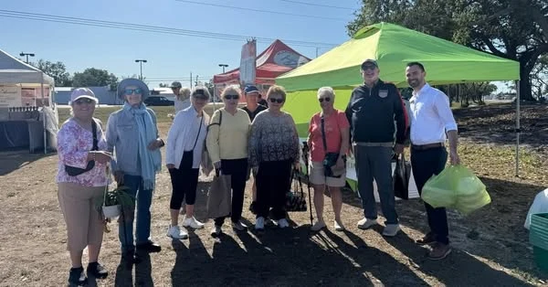 The Barclay at Sarasota residents at the Philippi Farmhouse Market