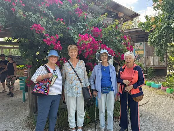 The Barclay at Sarasota residents at ECHO Global Farm