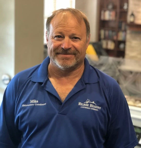 Melrose Meadows maintenance staff member