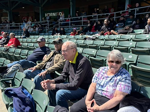 Westminster Village North Senior Living resident outing to a ball game