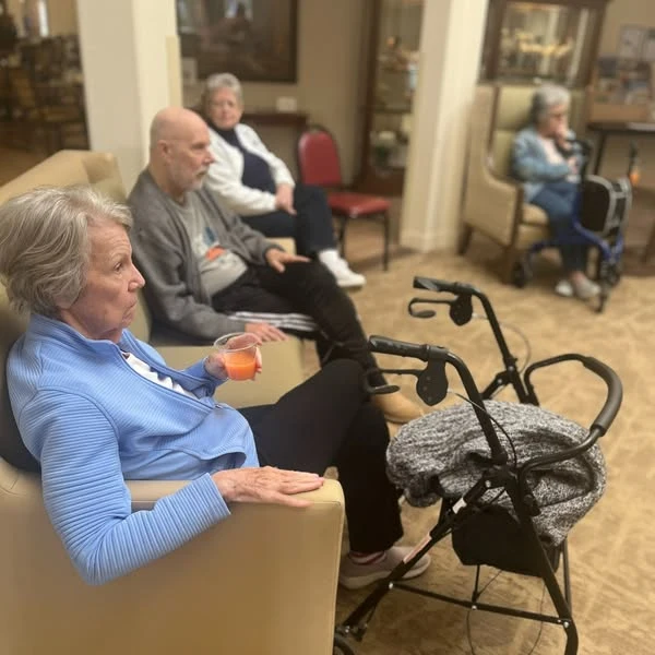Residents of The Fairmont celebrated National Cocktail Day with some drinks and live music