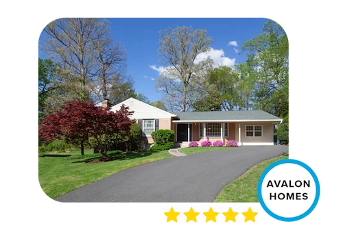 Avalon House on Gerard Court, located in Falls Church, VA