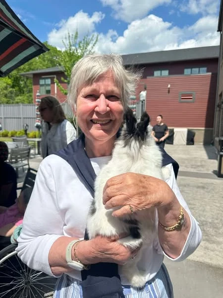 The Barclay at Midlothian residents celebrating National Earth Day