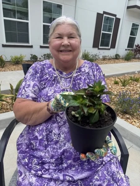 A planting social was held to catch up with peers at The Blake at St. Johns