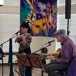 Capitol Ridge Gracious Retirement Living Hawthorn Senior Independent Living in Bristow, Virginia residents putting on a musical performance
