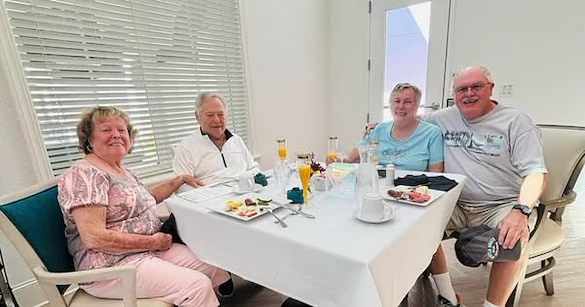 The Blake at St. Johns residents enjoyed a Bubble & Brunch Chef's Showcase