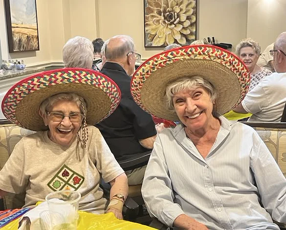 Two Verena at Hilliard residents "Touring the World" in Mexico