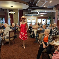 Chateau Bothell Landing in Bothell, WA, community event - fashion show