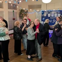 Williams Place Gracious Retirement Living Hawthorn Senior Independent Living in Davidson, North Carolina residents dancing