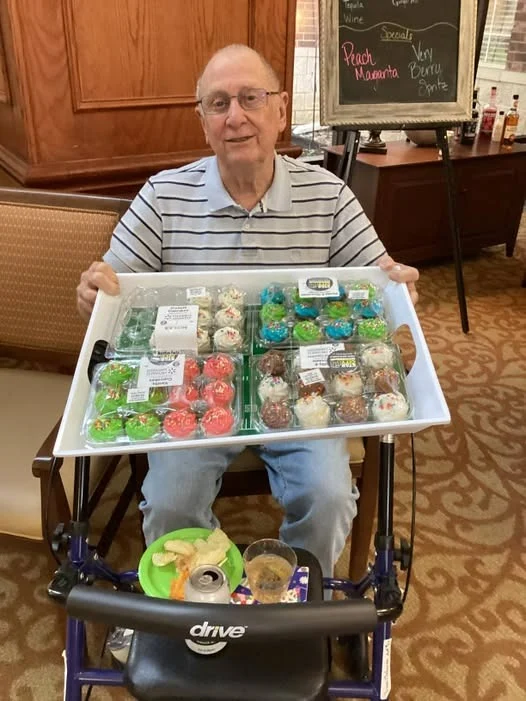 Brookdale Summer Ridge birthday celebration