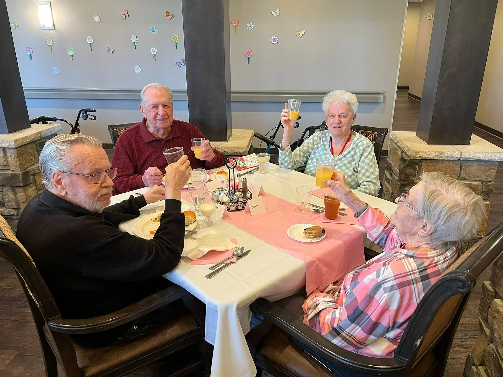 Park Vista Retirement Living - Camanche, IA, happy residents socializing