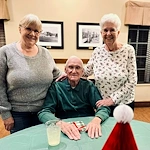 Credo Senior Living - Wichita, KS, happy residents during celebration