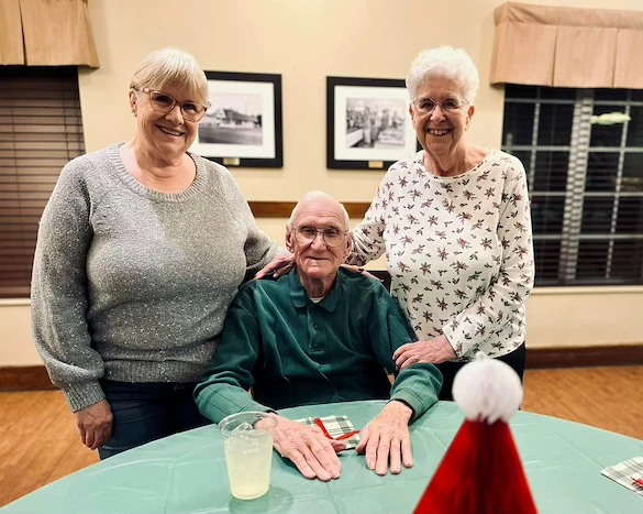 Credo Senior Living - Wichita, KS, happy residents during celebration
