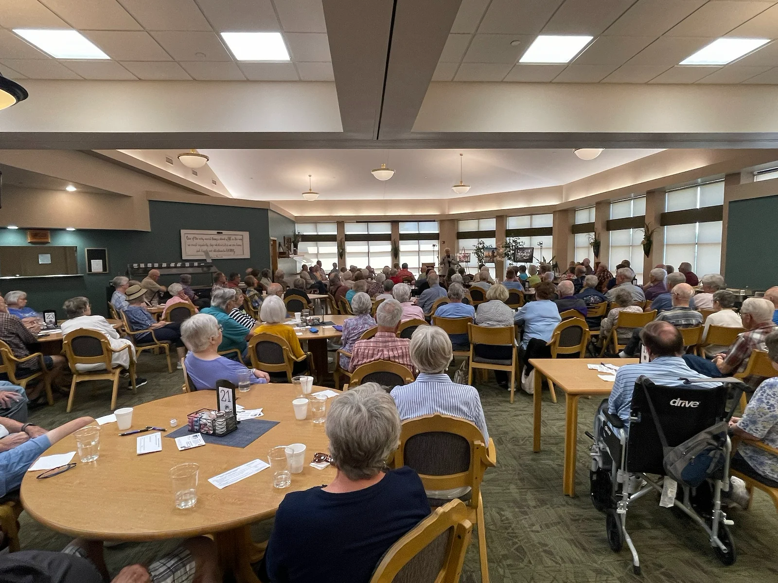 Schowalter Villa community speaker