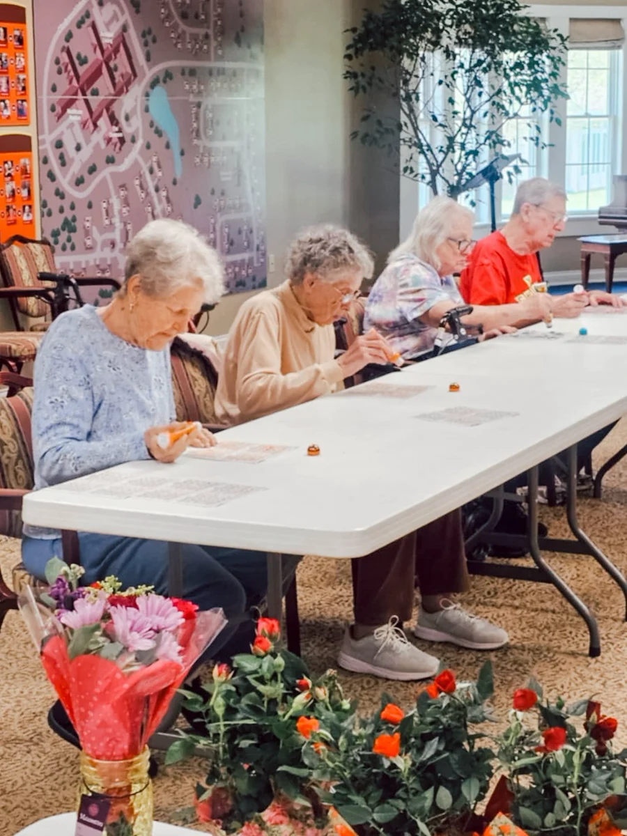 The Knolls Of Oxford resident activity - Bingo