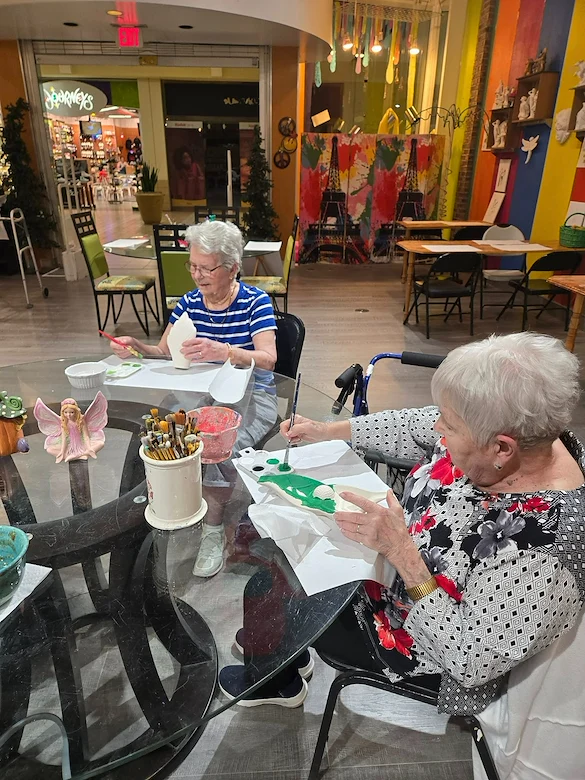 Charter Senior Living of Davison resident outing and activity