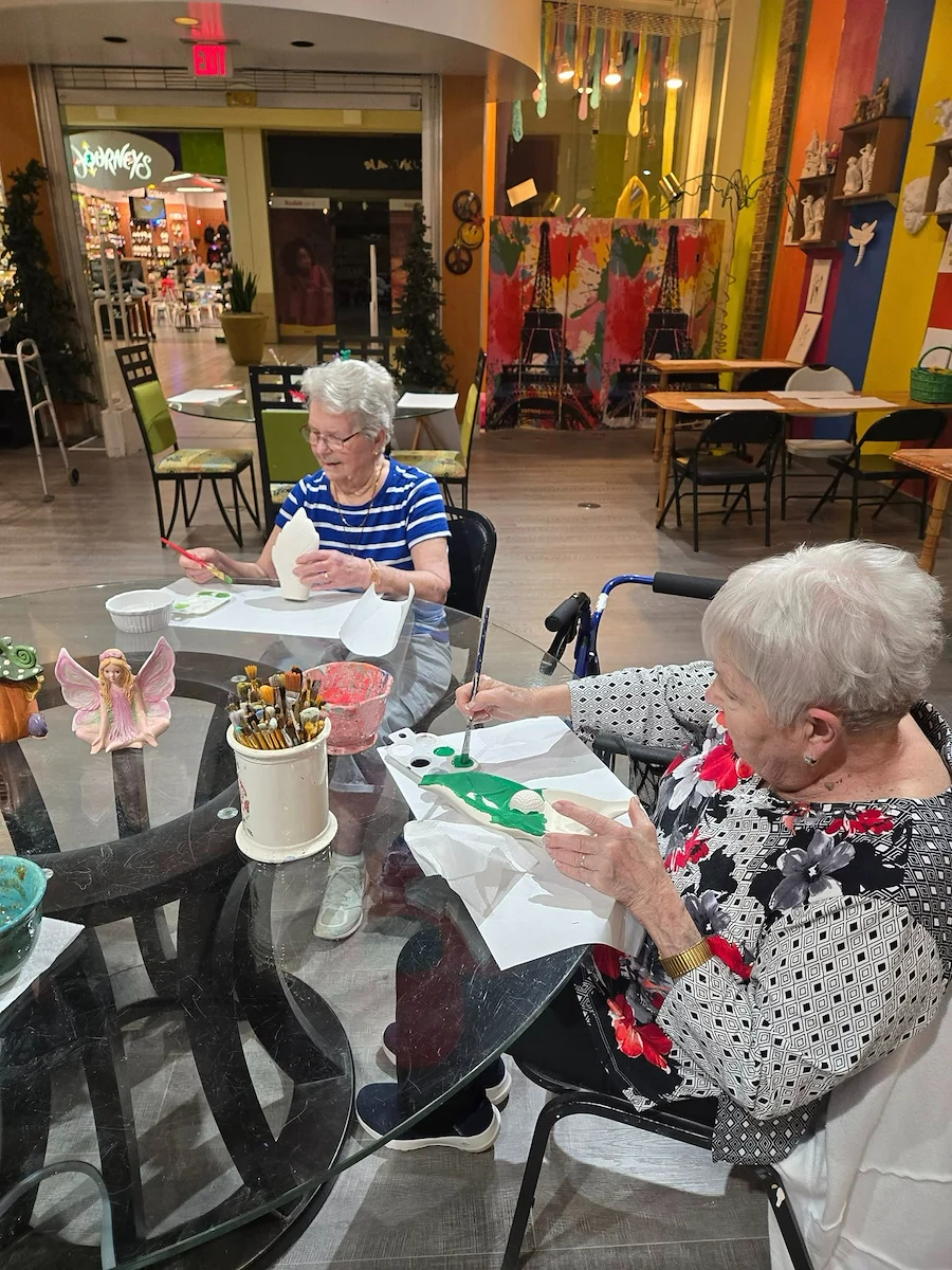 Charter Senior Living of Davison resident outing and activity