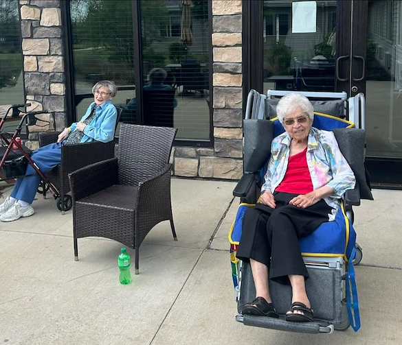 The Legacy of DeForest, WI, residents enjoying time outdoors