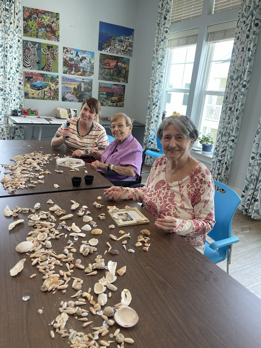 The Barclay at Little River resident activity - craft