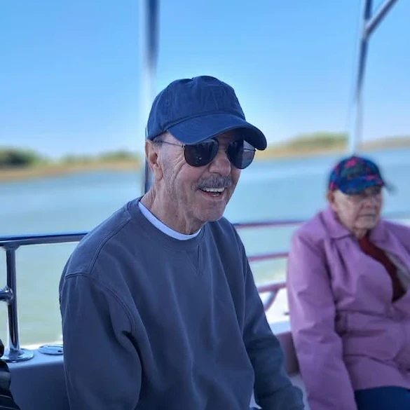 The Blake at Carnes Crossroads residents on a dolphin cruise