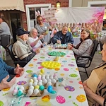 Fieldstone Memory Care of Marysville celebration and crafts for Easter