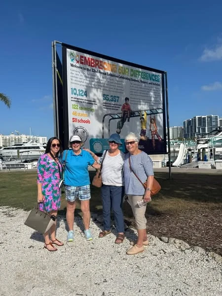 The Barclay at Sarasota residents enjoyed a tour of Embracing Our Differences