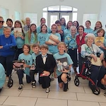 Hutchinson Beach Elementary School visited The Blake at Panama City Beach to take part in the Reading Pals event