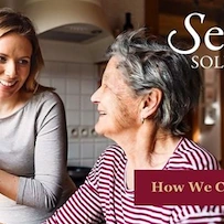Senior Solutions can help your loved one with household chores.